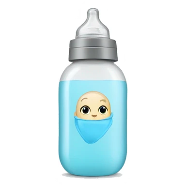 ai baby bottle sticker