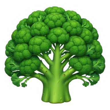 Spiritual ninja broccoli colony sticker