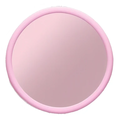 pastel pink mirror sticker