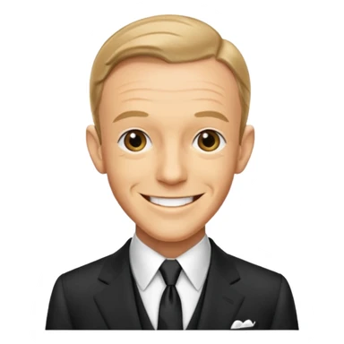 Fred Astaire sticker