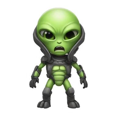 Aliens fuerte  sticker