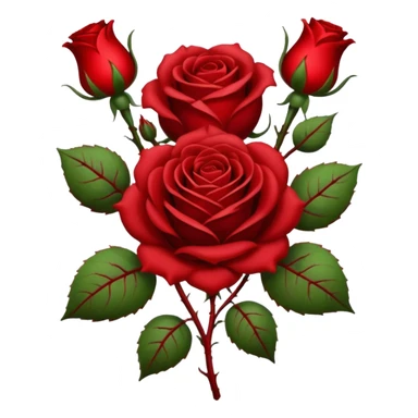 brasão sangrando medieval rosa de sangue vermelha sticker