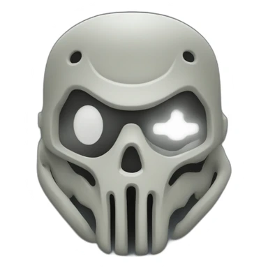Call of duty Ghost face sticker