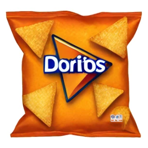 Bag of doritos sticker