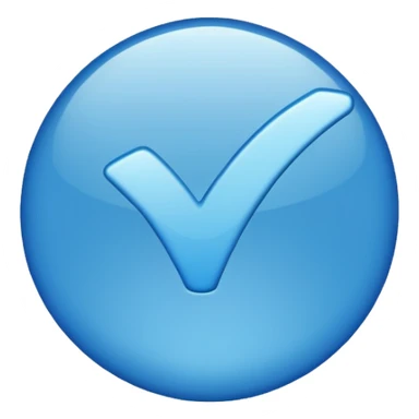 Centang biru yg ada di tiktok sticker