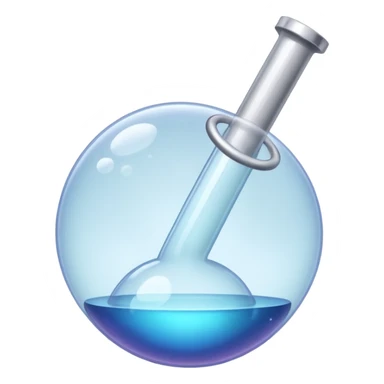 Bubble pipe made of quartz sticker