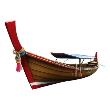 Boat in Thailand sticker