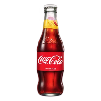 Winnie l'ourson buvantdu coca cola sticker