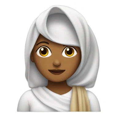 femme voilée qui lit le coran sticker