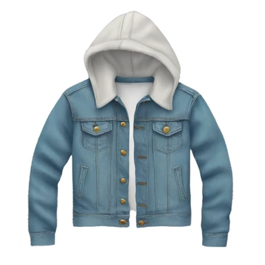 teen jean jacket hoodie sticker