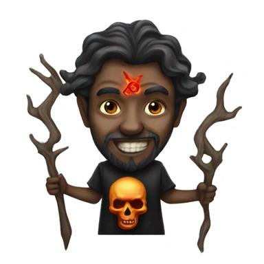 Satanist and pagan sticker