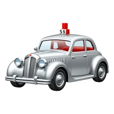 metal monopoly car sticker