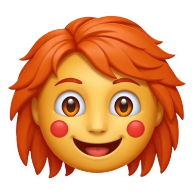 Un emoji de chuky sticker