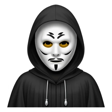 Ghostface from the Scream movie sticker