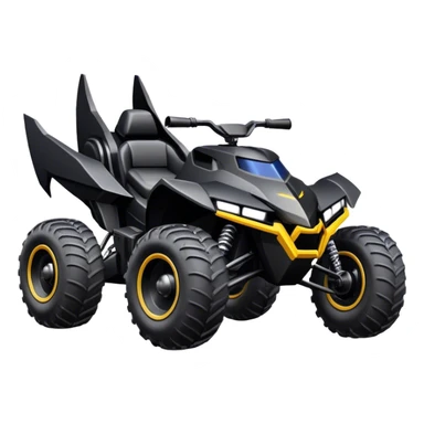batmobile atv raptor 700 sticker
