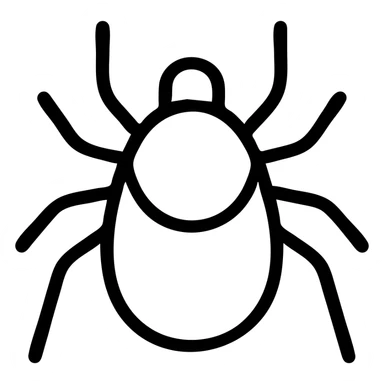 tick icon, rounded, outlined, soft and friendly style, smooth edges sticker