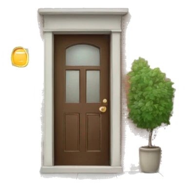 Door number 100  sticker