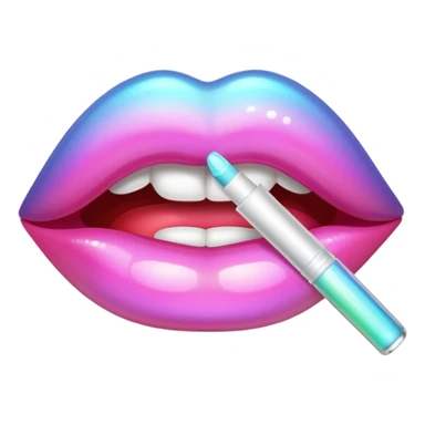 Rhode lip gloss  sticker