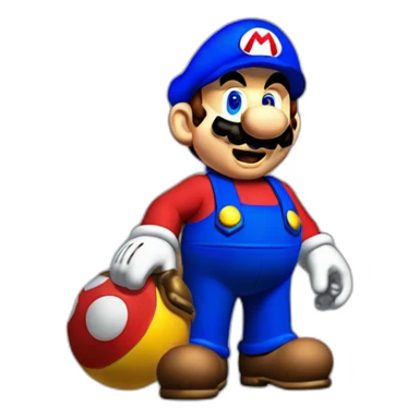 Super Mario 64 sticker