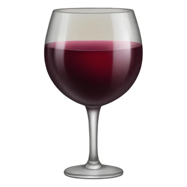 red wine hart sticker