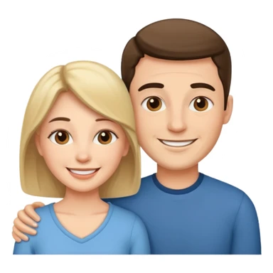 Love wife and me sticker