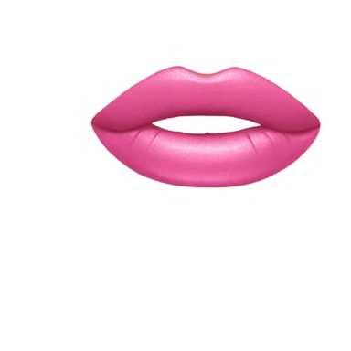 pink lipgloss sticker