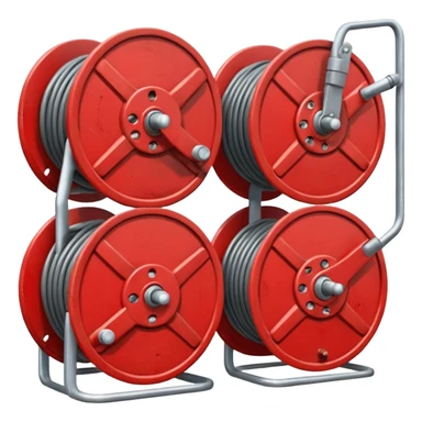 concert Cable reels red sticker
