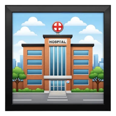 hospital sticker