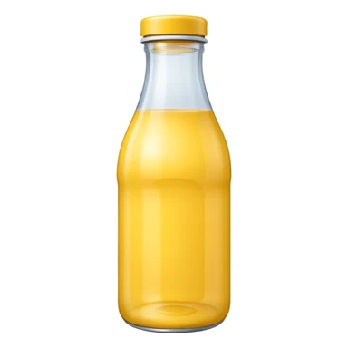baby Milk bottle yellow sticker