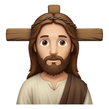 Jesus avec la croix sticker