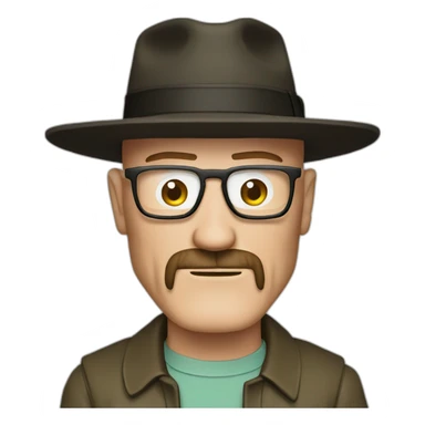 Heisenberg Breaking Bad sticker