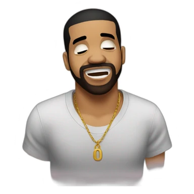 Drake crying in a club sticker