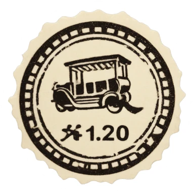 A singular Stamp is a small piece of paper or adhesive material used as evidence of payment for postage, often decorative sticker