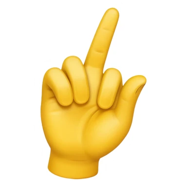 emoji fingering sticker