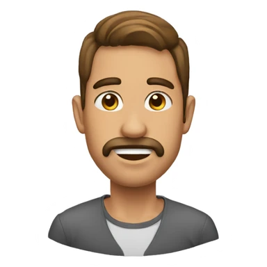 Oreja con muchos pendientes sticker