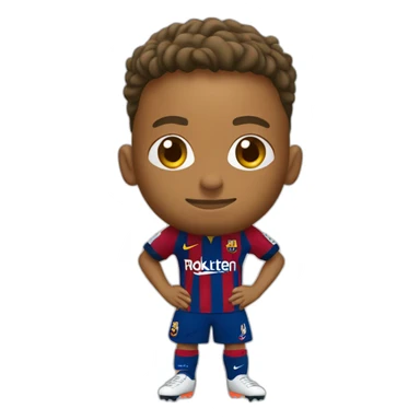 Neymar qui dribble sticker