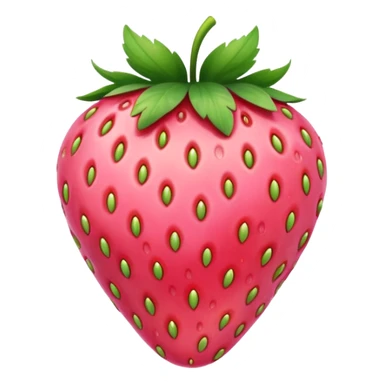 pink strawberry sticker