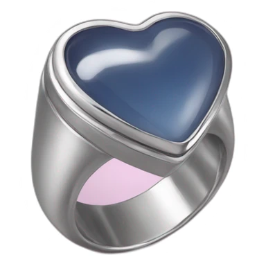 bague en cœur sticker