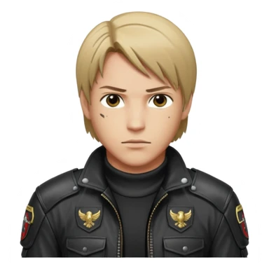 Resident evil leon Kennedy game 4 sticker