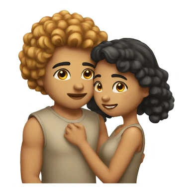 girl in love with a Leo man sticker