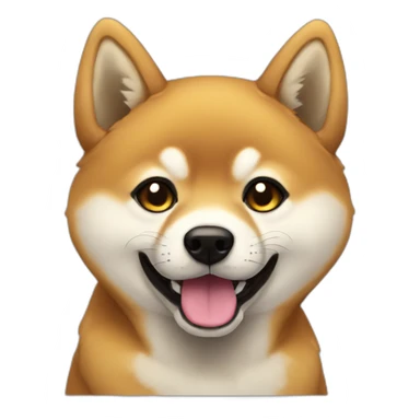 black-cutest-shibainu sticker