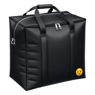 black Thermal Delivery Bags sticker