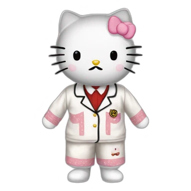 Adolf Hitler’s hello kitty pyjamas sticker