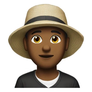 Me wearing a supreme bucket hat sticker