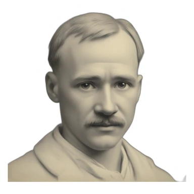 Niklāvs Strunke Galvas konstrukcija 1924 sticker