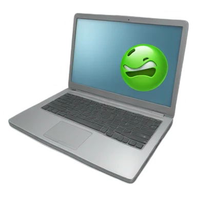 research laptop sticker