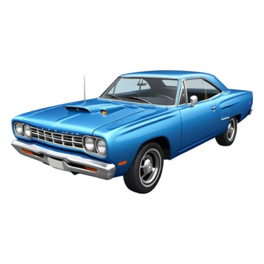 1969 roadrunner car sticker