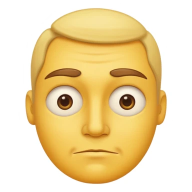 SIDE EYE EMOJI. 👀 like this but on a regular yellow face like this 🙄 sticker