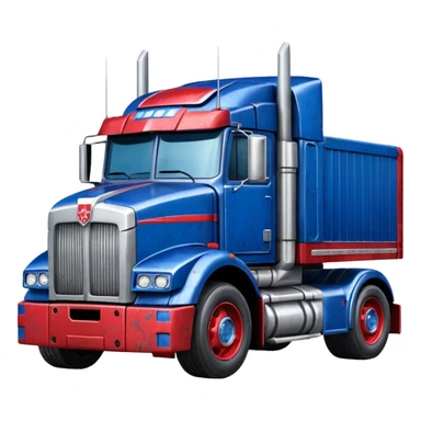 Optimus prime camion sticker