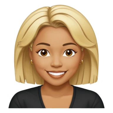 Tionne T-Boz Watkins with blonde hair  sticker